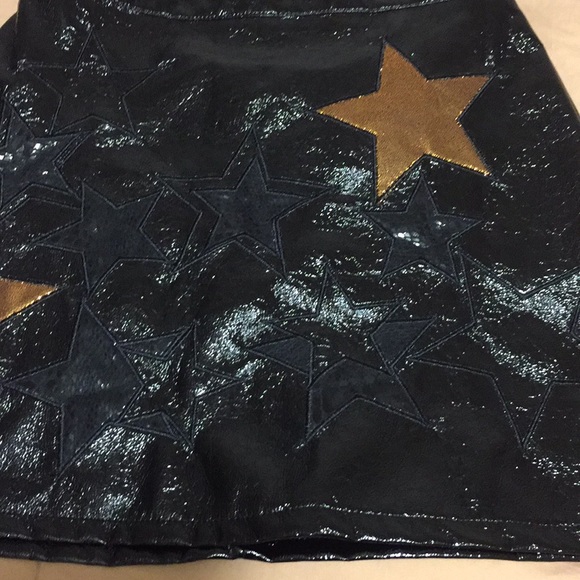 Storts Black shiny skirt size S BNWOT - Picture 2 of 8